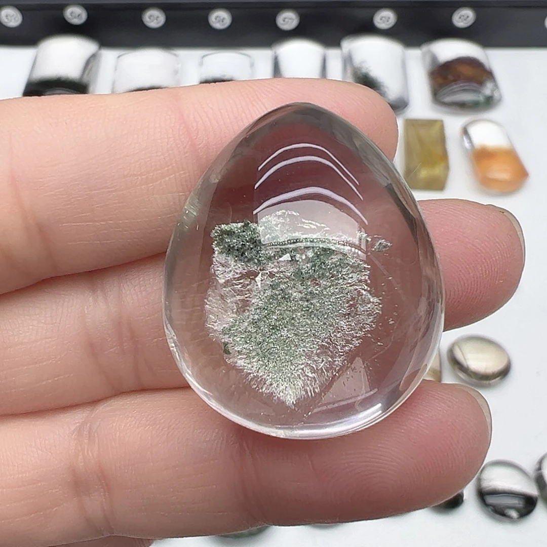 未镶嵌水晶珠宝半成品