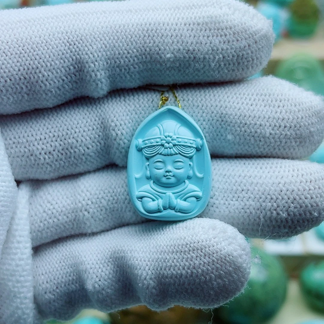 绿松石未镶嵌珠宝奇石