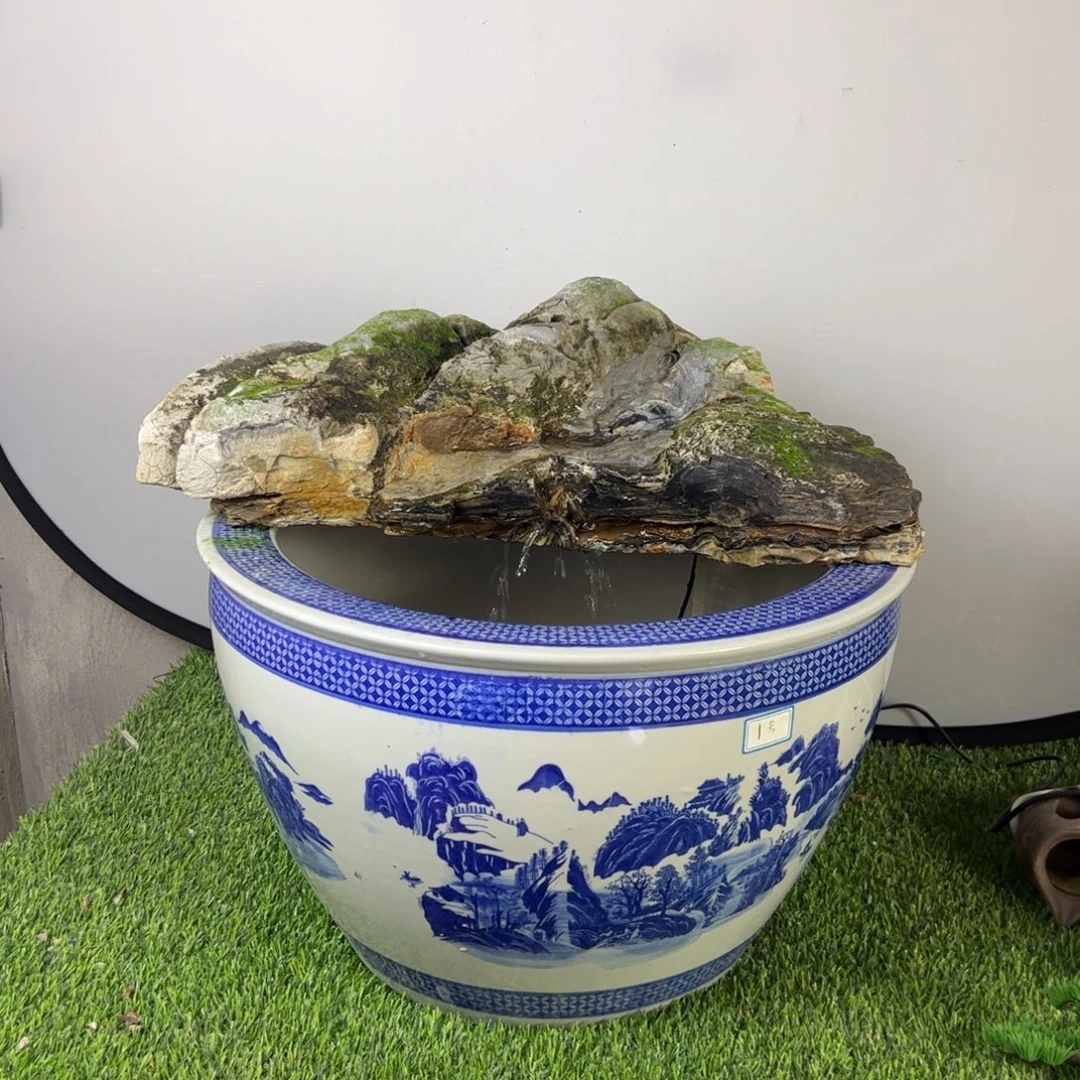 太行奇石流水景观流水景观