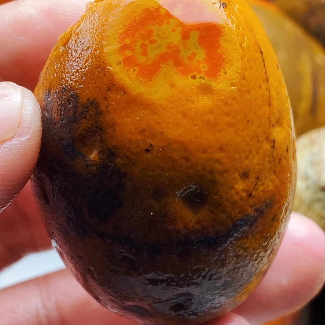 农***拳定制玛瑙未镶嵌战国红