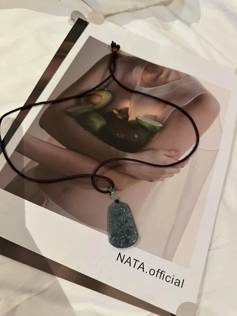 非金属锦纶吊坠 【小胖家】设计感吊坠挂绳项链