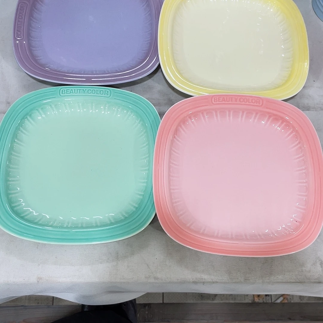 瓷片微瑕陶瓷餐具家用 四个