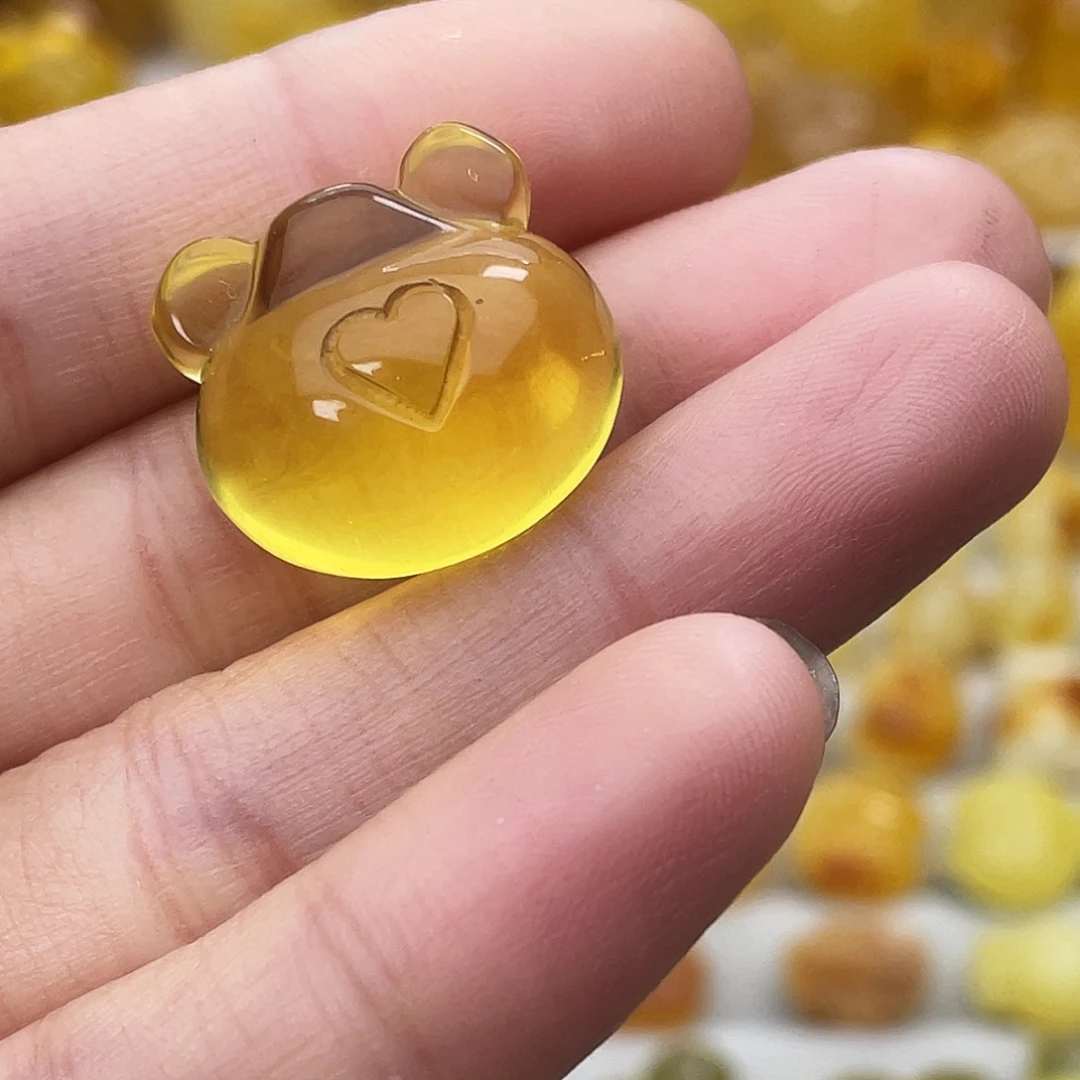 琥珀未镶嵌吊坠(不含链)