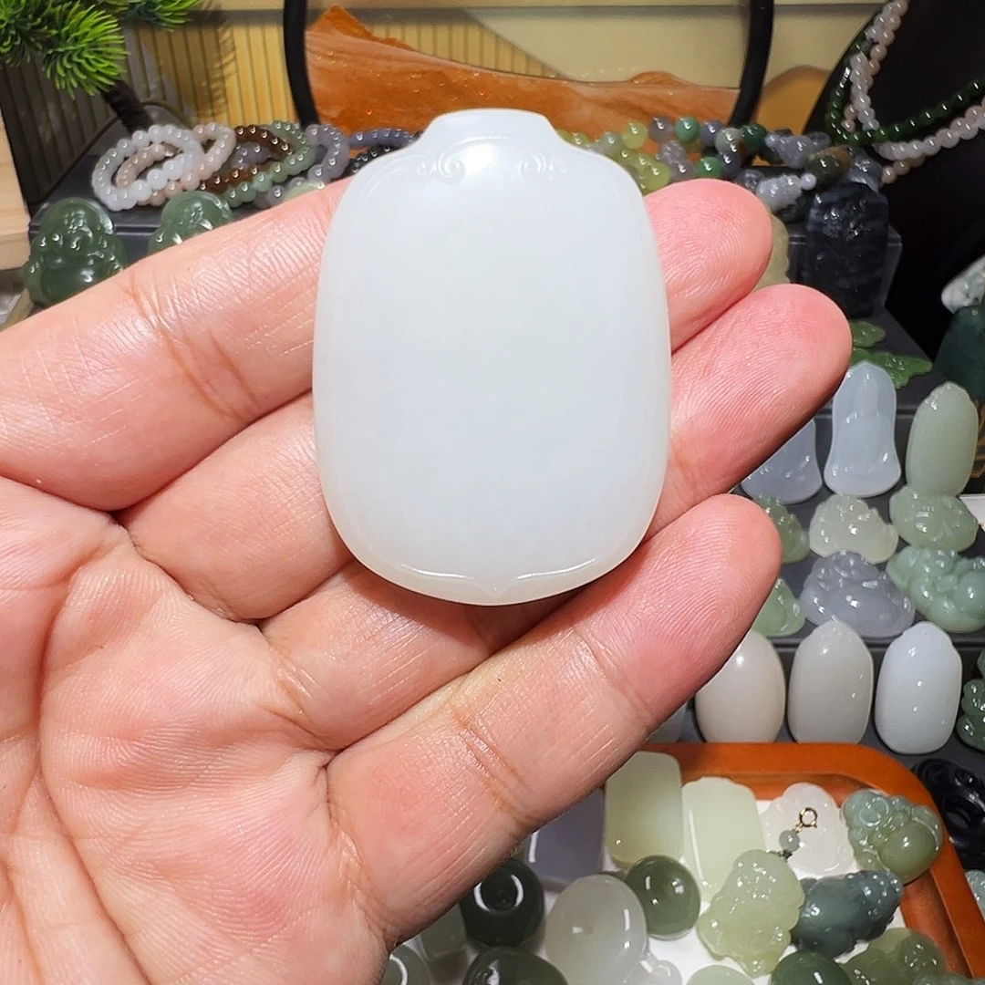 和田玉（白玉）未镶嵌颈饰