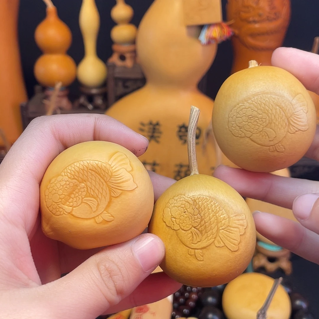 金鱼押花葫芦葫芦