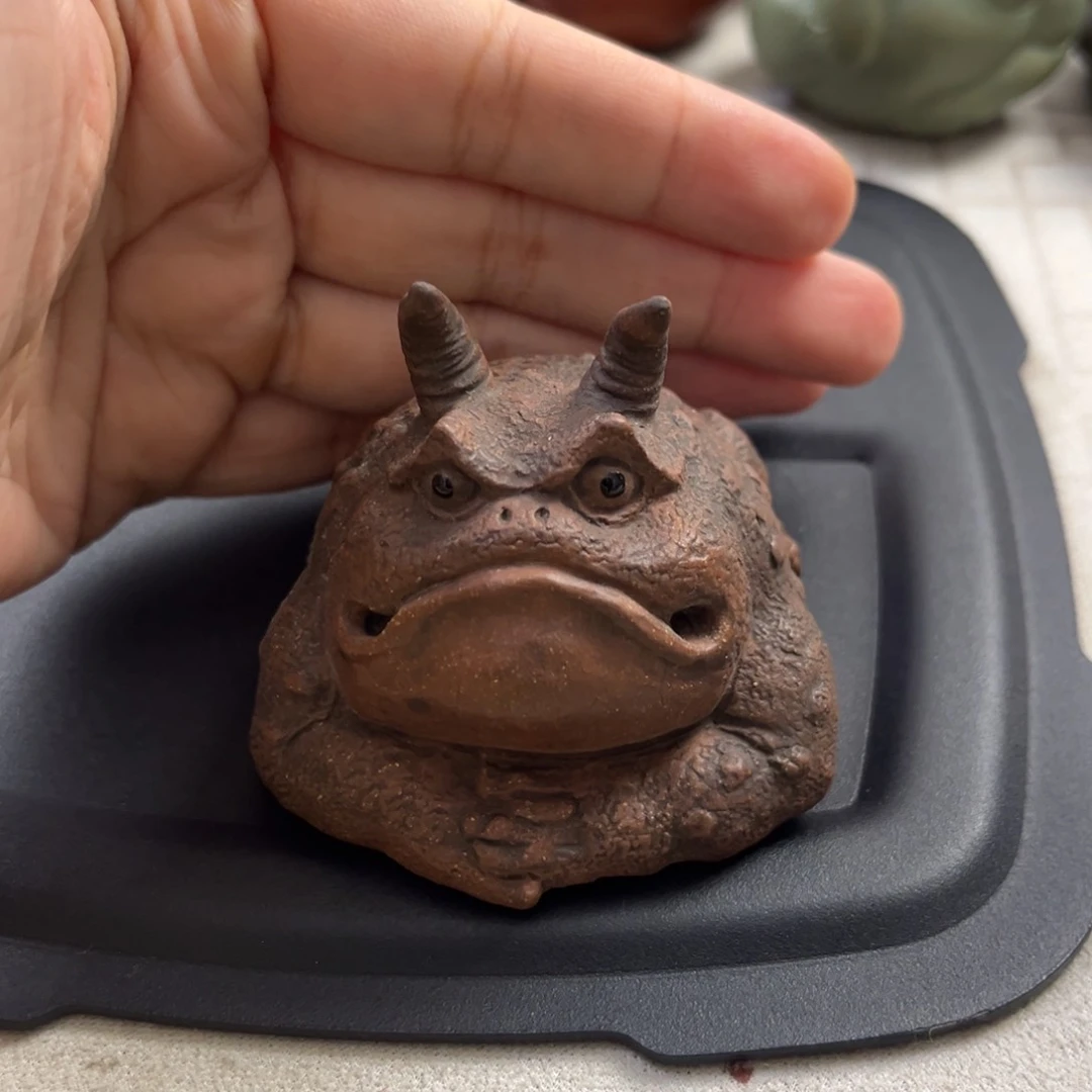 紫砂茶宠紫砂金蟾