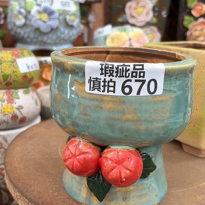 红陶不粗陶多肉花盆