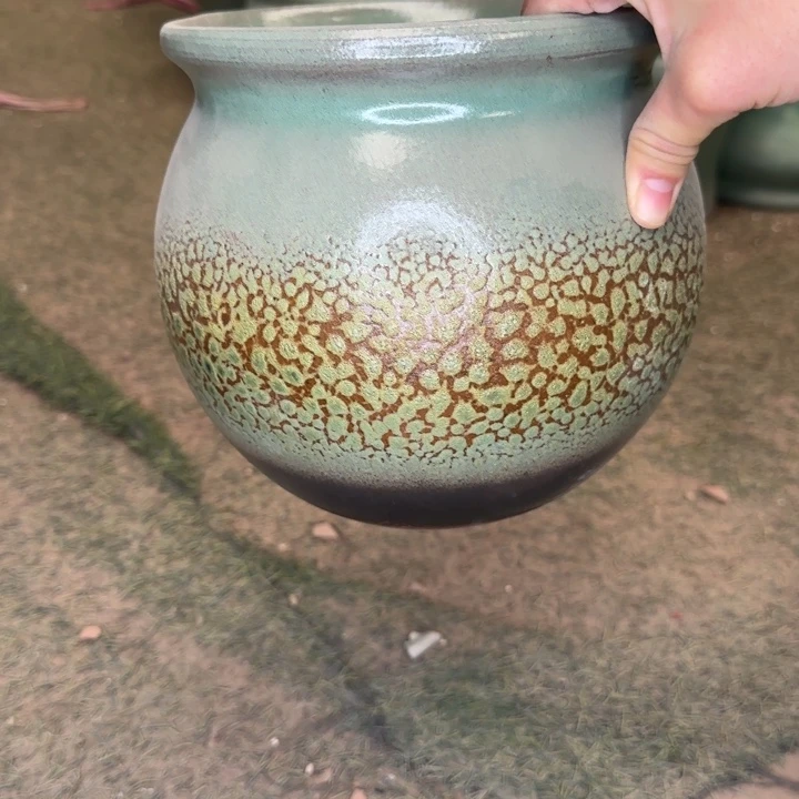 瑕疵花盆处理啦口17高18（两个