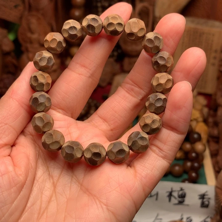 檀香木手串/手链老山檀1.0无相奶香