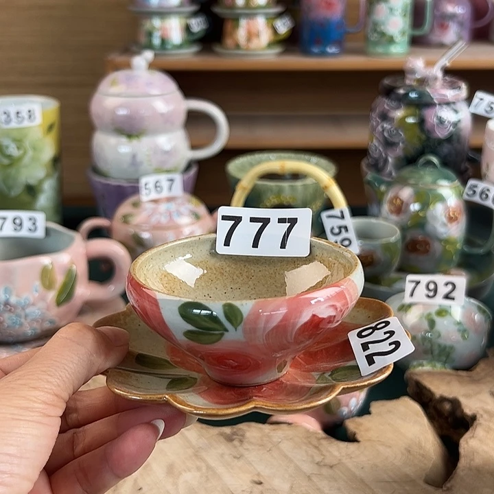 景德镇陶瓷手绘作品777 822
