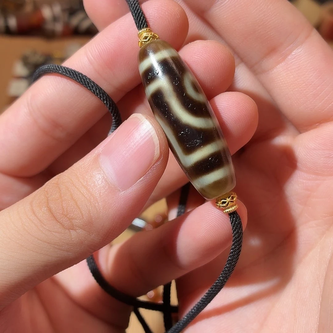 未镶嵌颈饰玛瑙/玉髓2眼33号