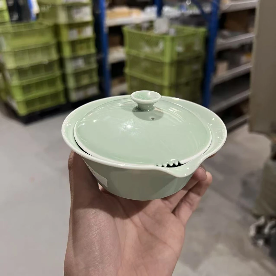 日本进口波佐见烧手作公道杯滤茶杯