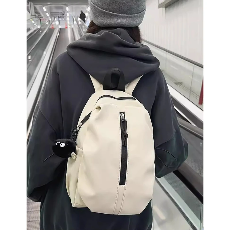 书包小型轻便背包登山包旅行潮流休闲户外大学生简约双肩包书包