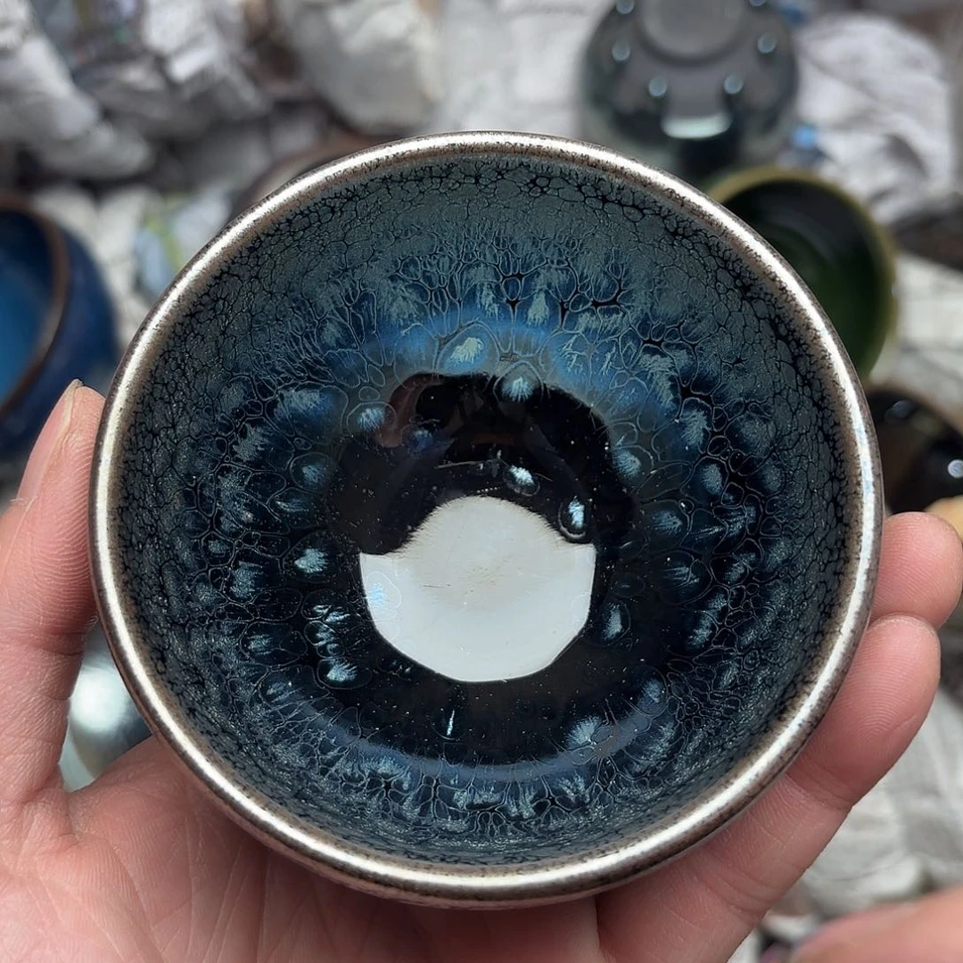 茶盏微瑕建盏主人杯一只