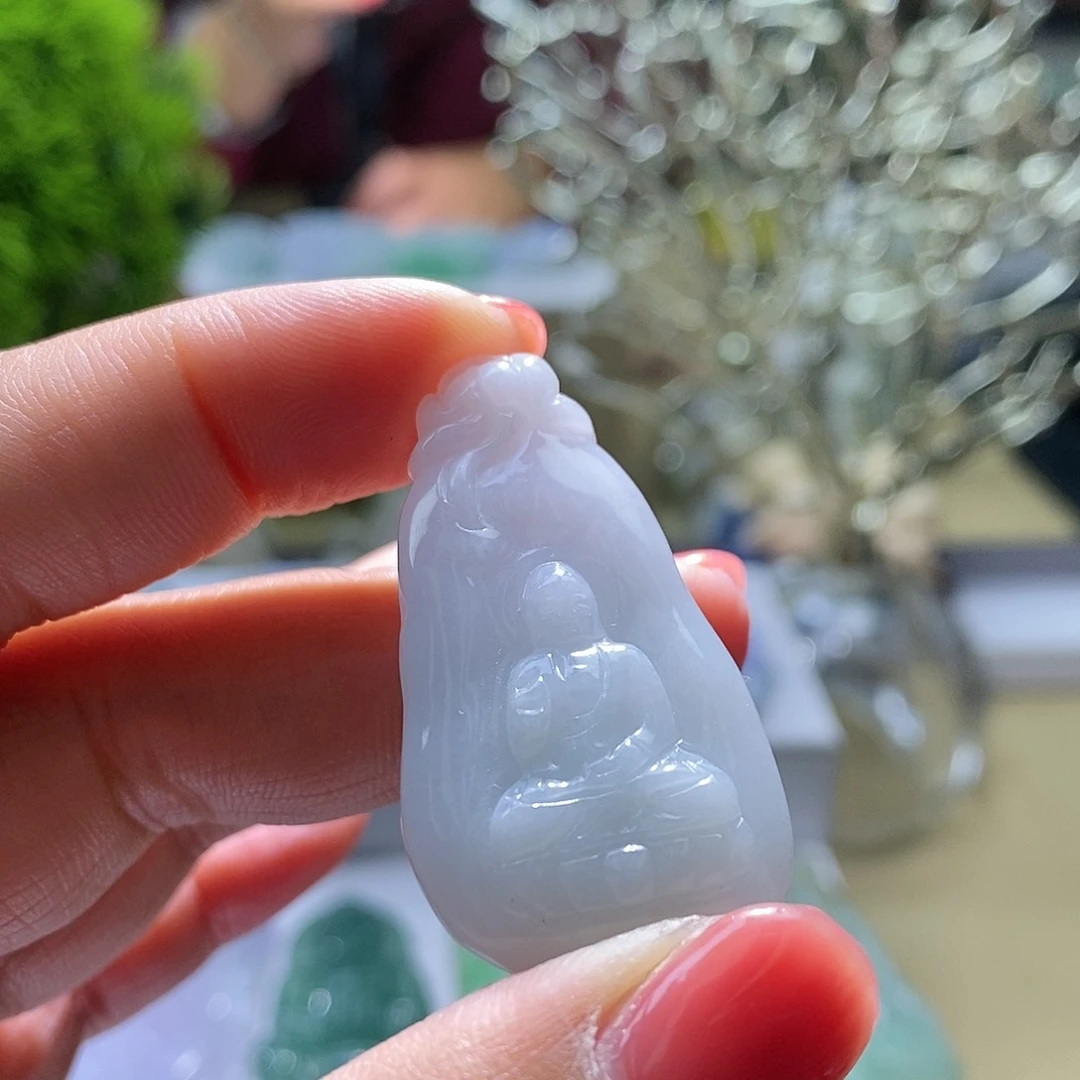 【闪购商品】翡翠颈饰未镶嵌阿咪