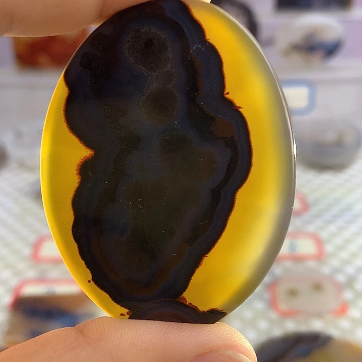 玛瑙/玉髓合金颈饰