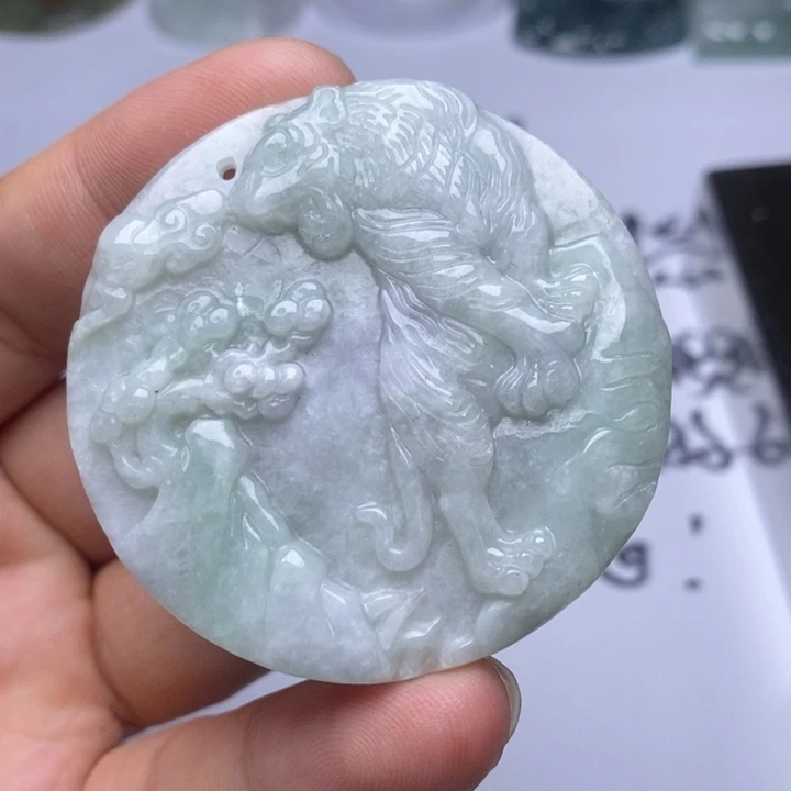 颈饰未镶嵌翡翠翡翠