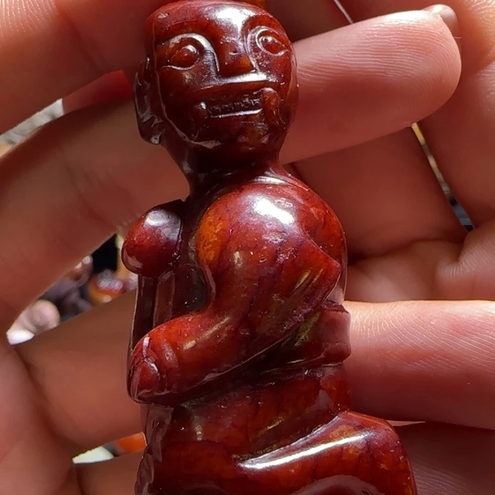 和田玉未镶嵌挂件「****叔