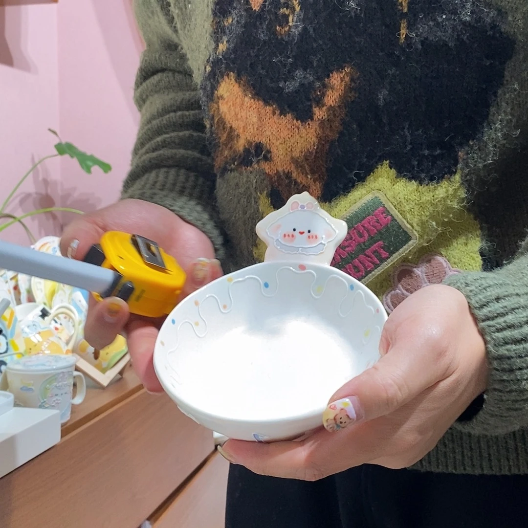 陶瓷小狗味碟一个景德镇手作