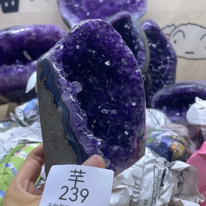 未镶嵌珠宝半成品紫晶