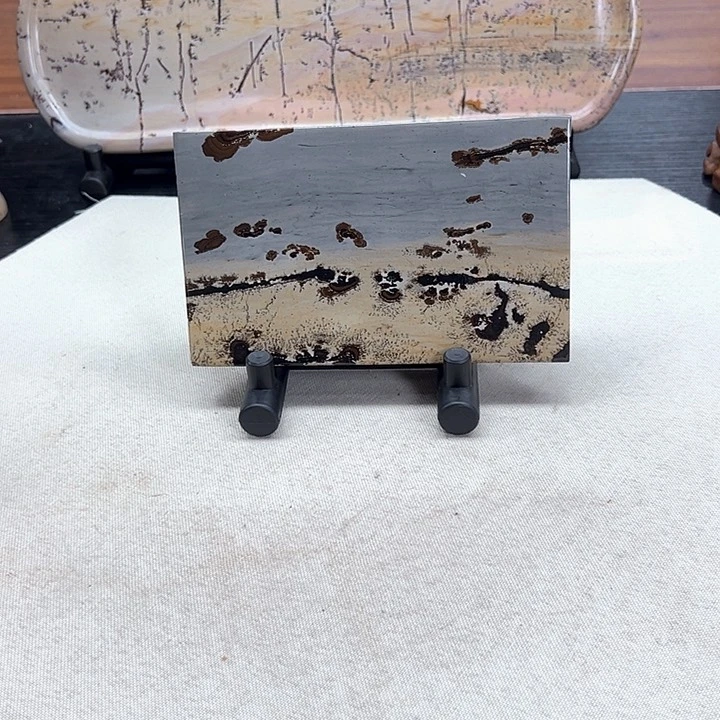 广西石广西天然国画石