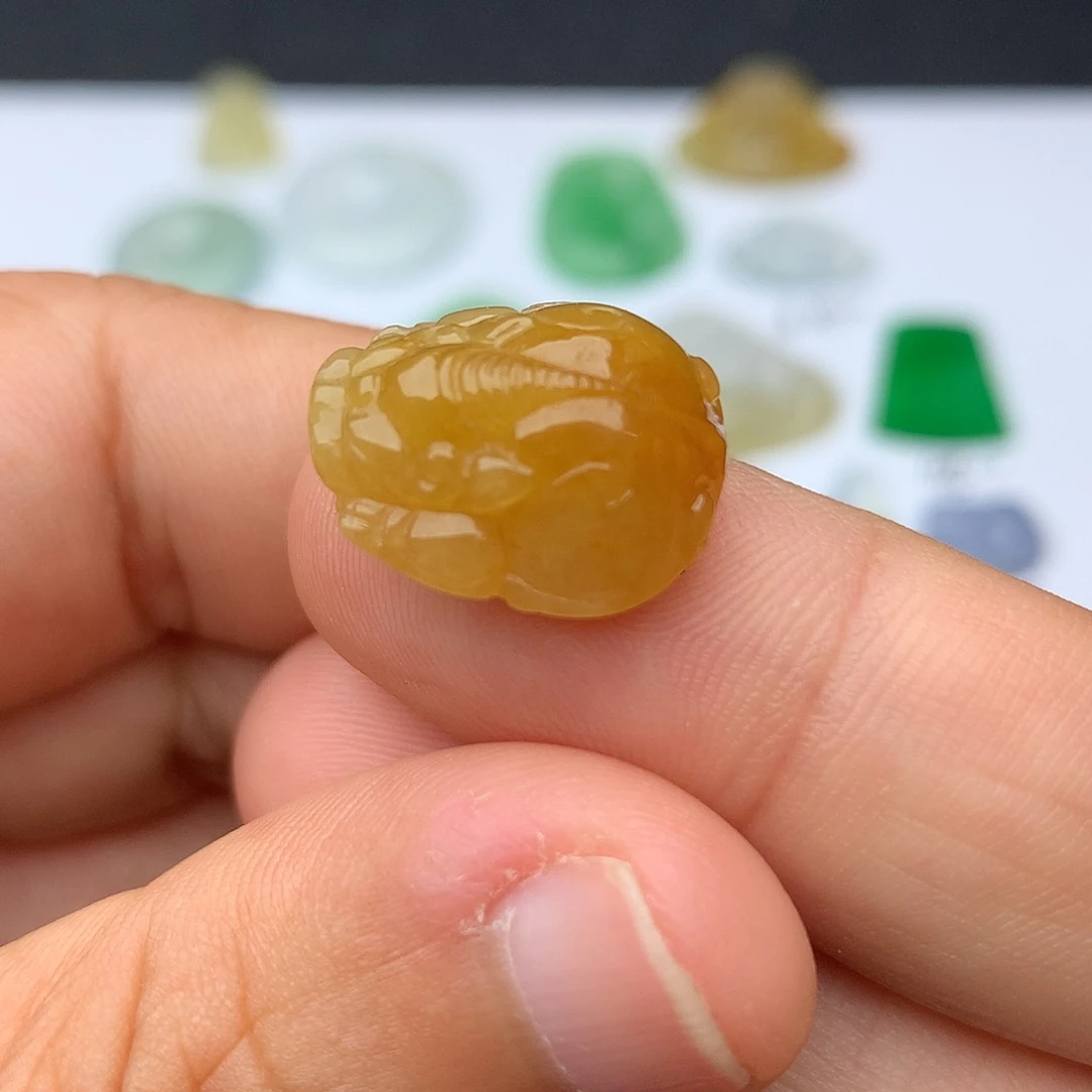 翡翠未镶嵌颈饰翡翠翡翠