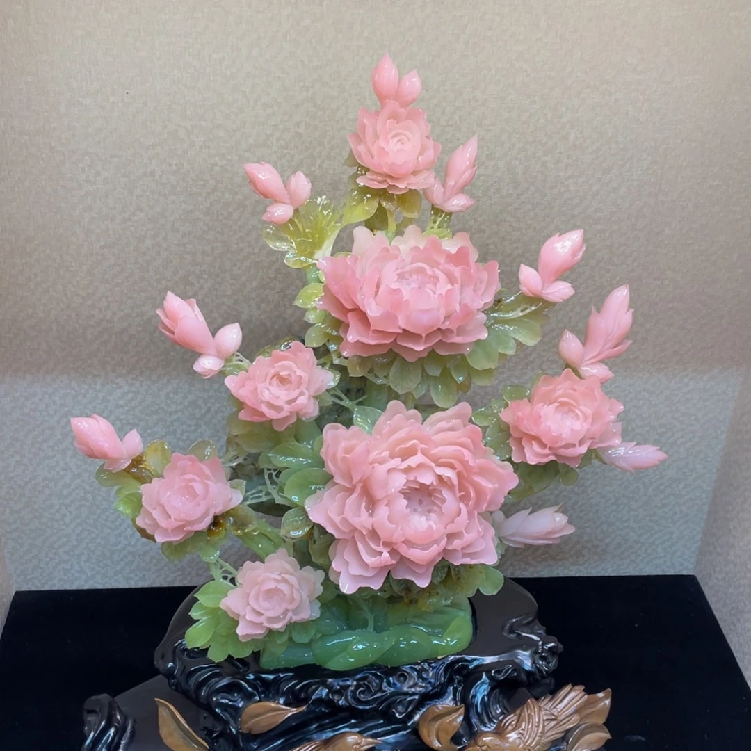 蛇纹石玉未镶嵌摆件