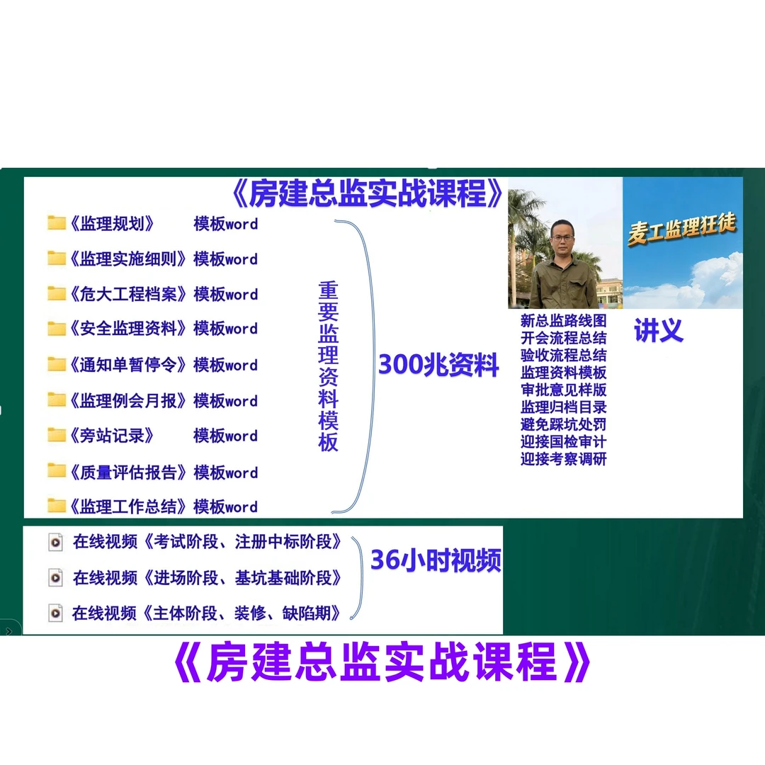 房建总监实战课程