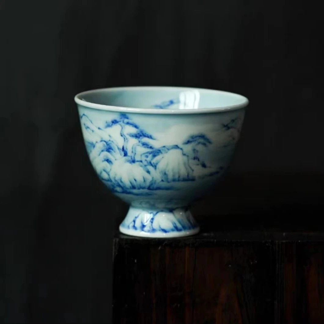 【九姐爱喝茶】雪景杯（青樵S0086）