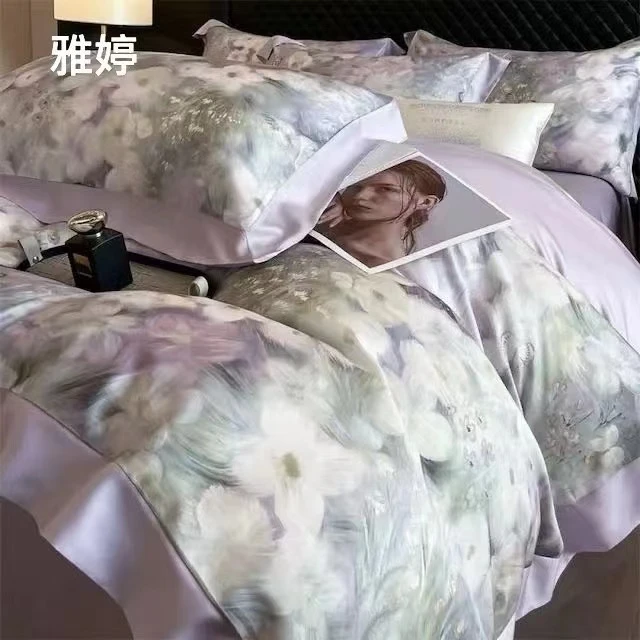 1286  夏被四件套床上用品雅婷