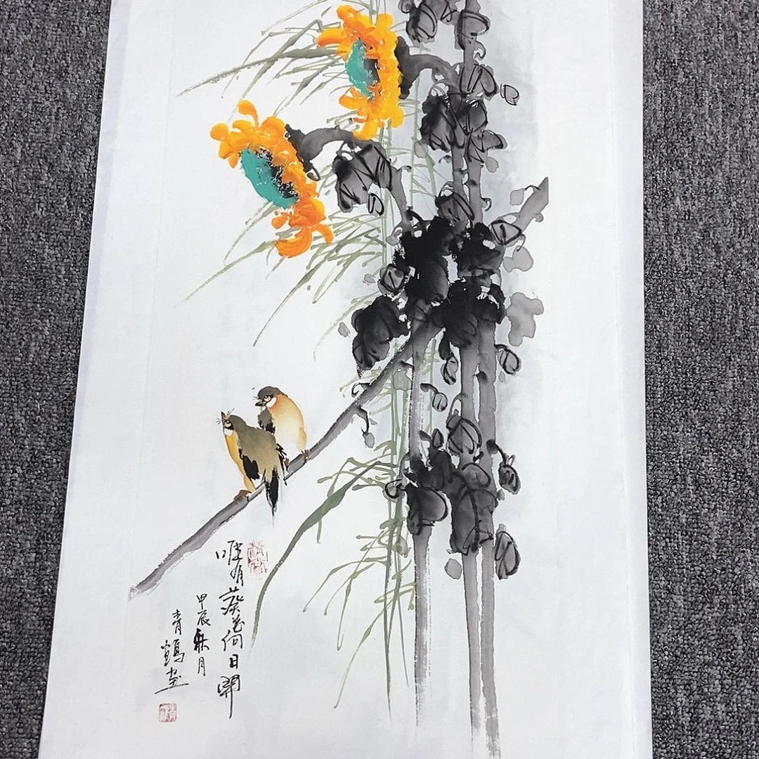 国画胡彬四尺四开精品佳作