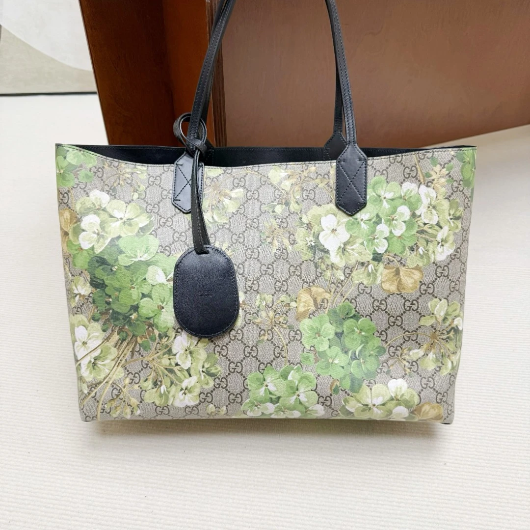 95新 GUCCI/古驰 【闲置品】Gucci 天竺葵托特-7531