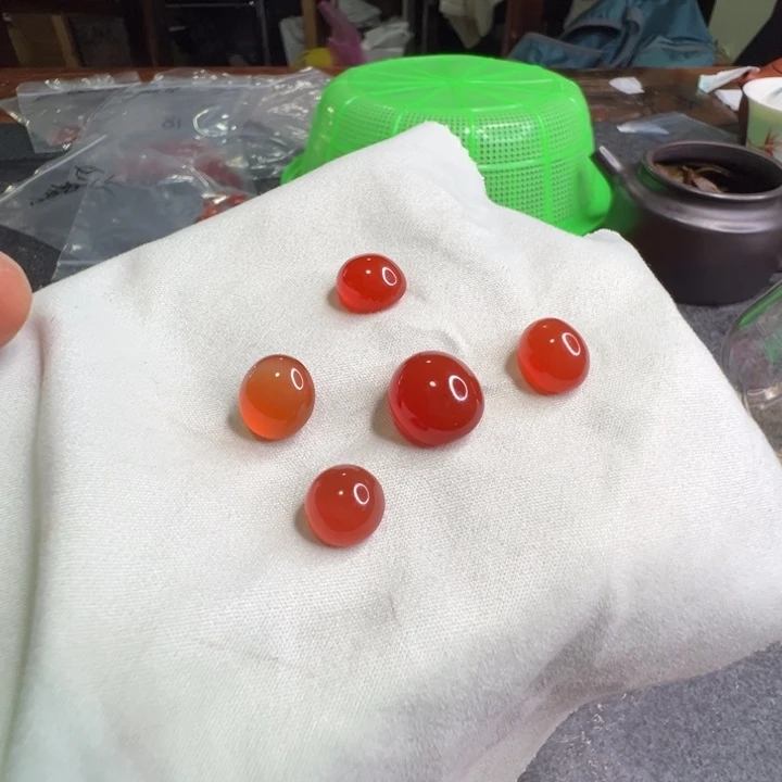 A***╮南红玛瑙未镶嵌配饰小老头