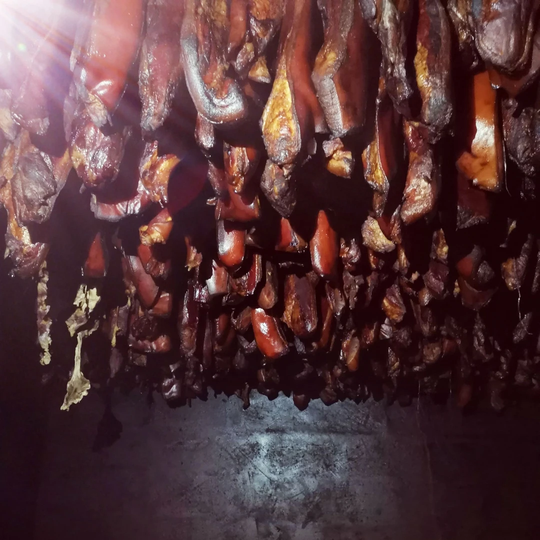 大湘西张家界高山农特产腊肉五花肉