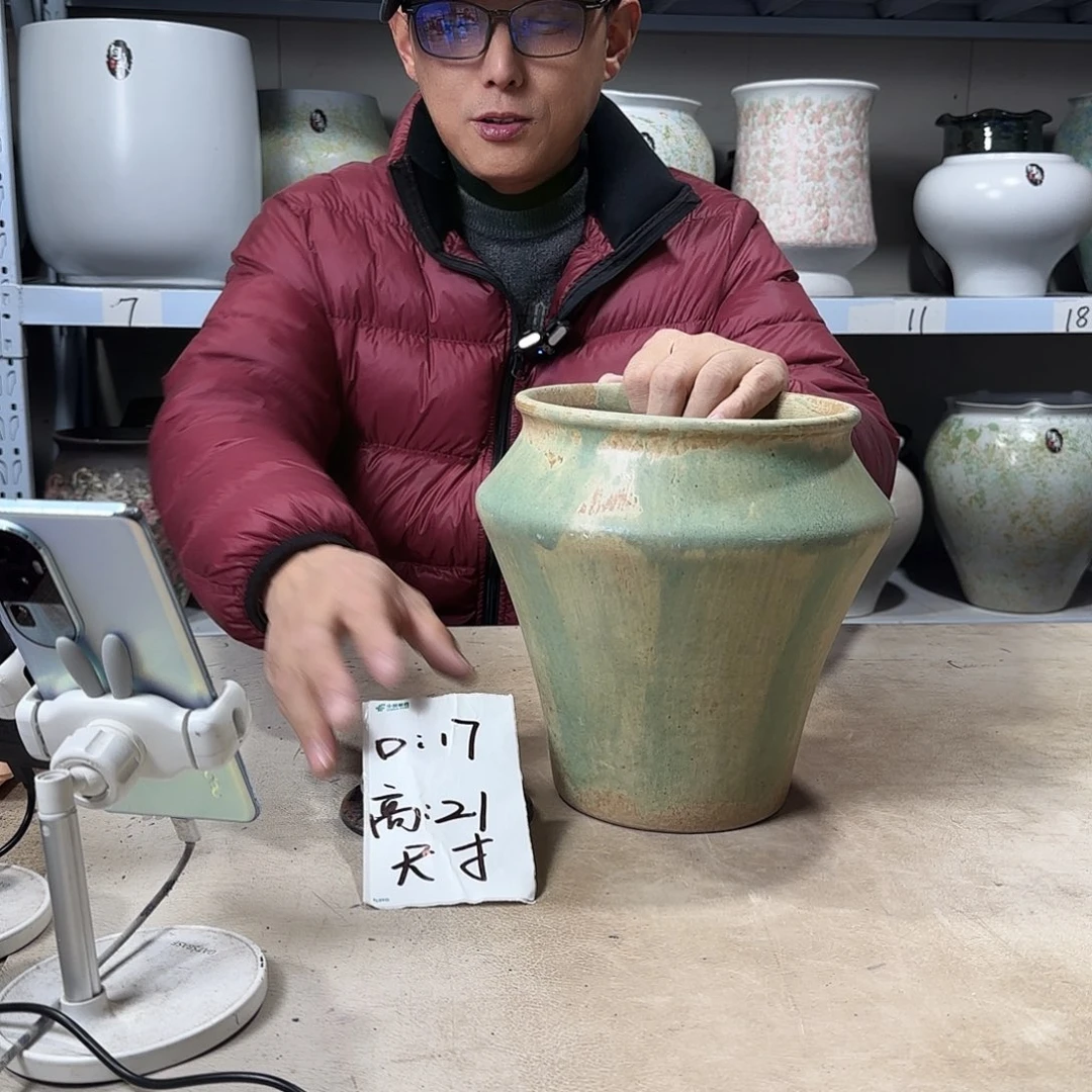 17@21 紫砂花盆尺寸