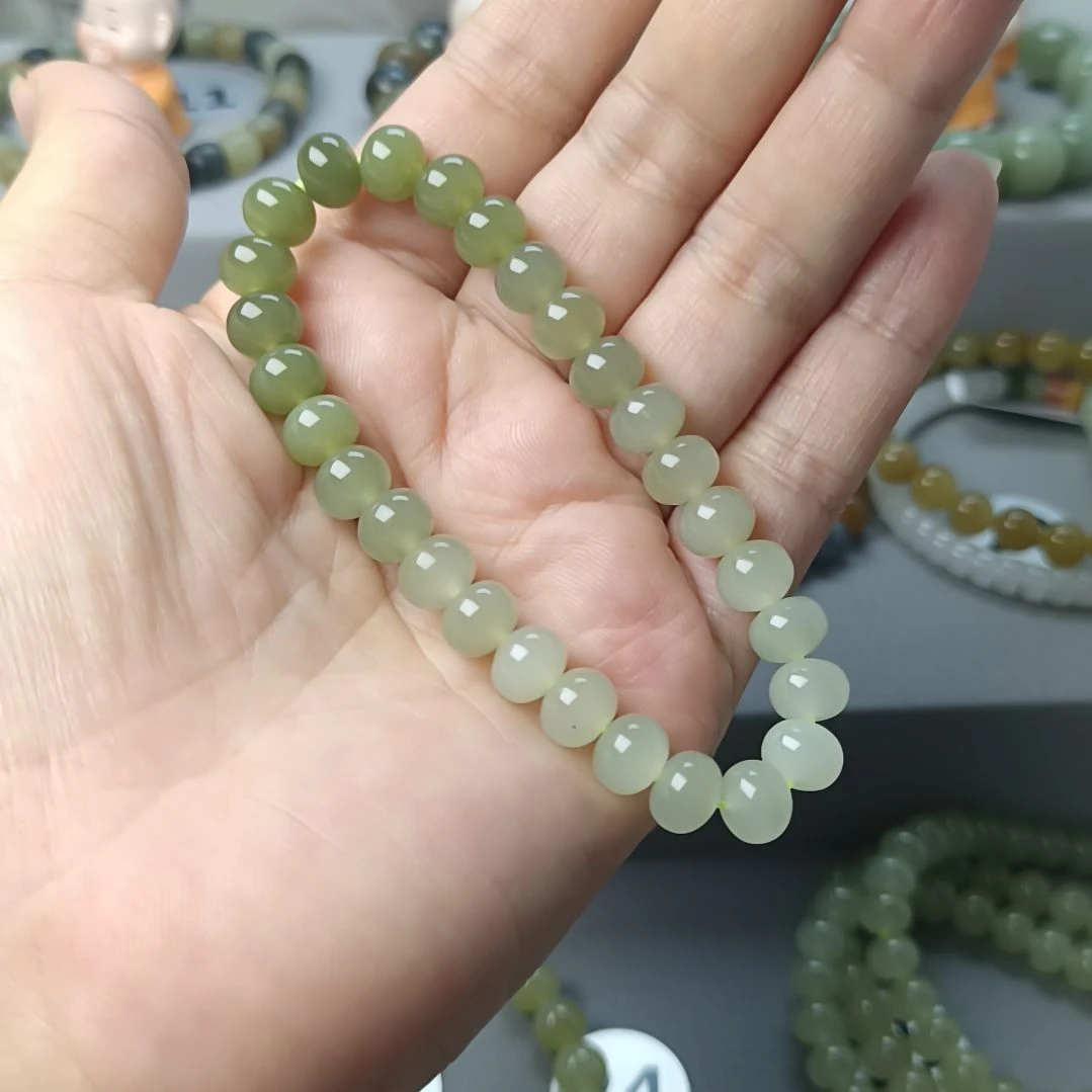 和田玉（糖玉）未镶嵌手链