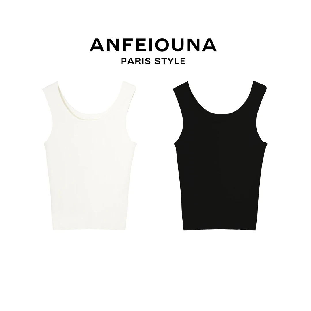 2025新款法式复古通勤修身显瘦背心上衣女士3411