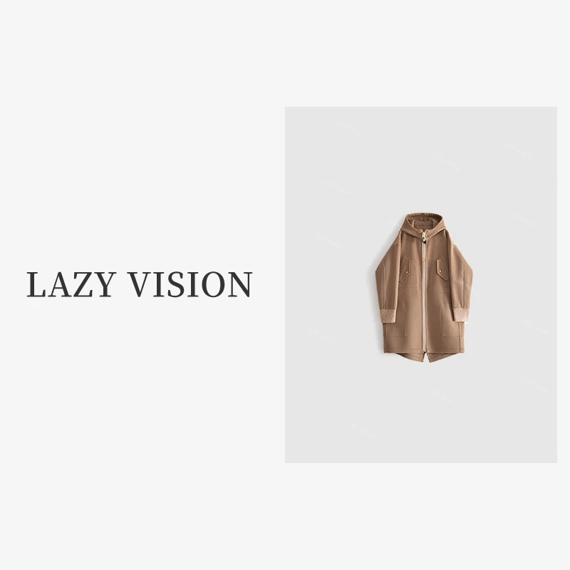 LAZYVISION大衣女士外套ZMD-17303