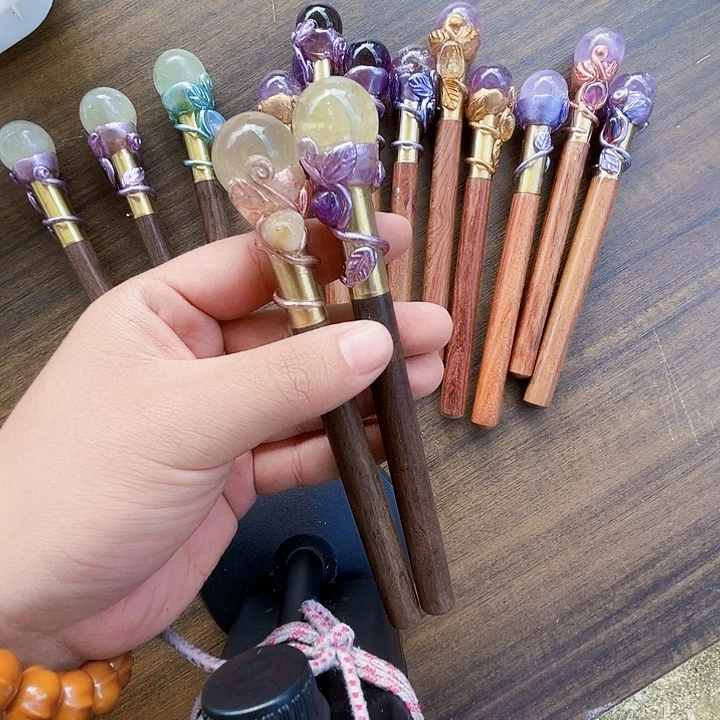 海***藻未镶嵌珠宝半成品水晶水晶