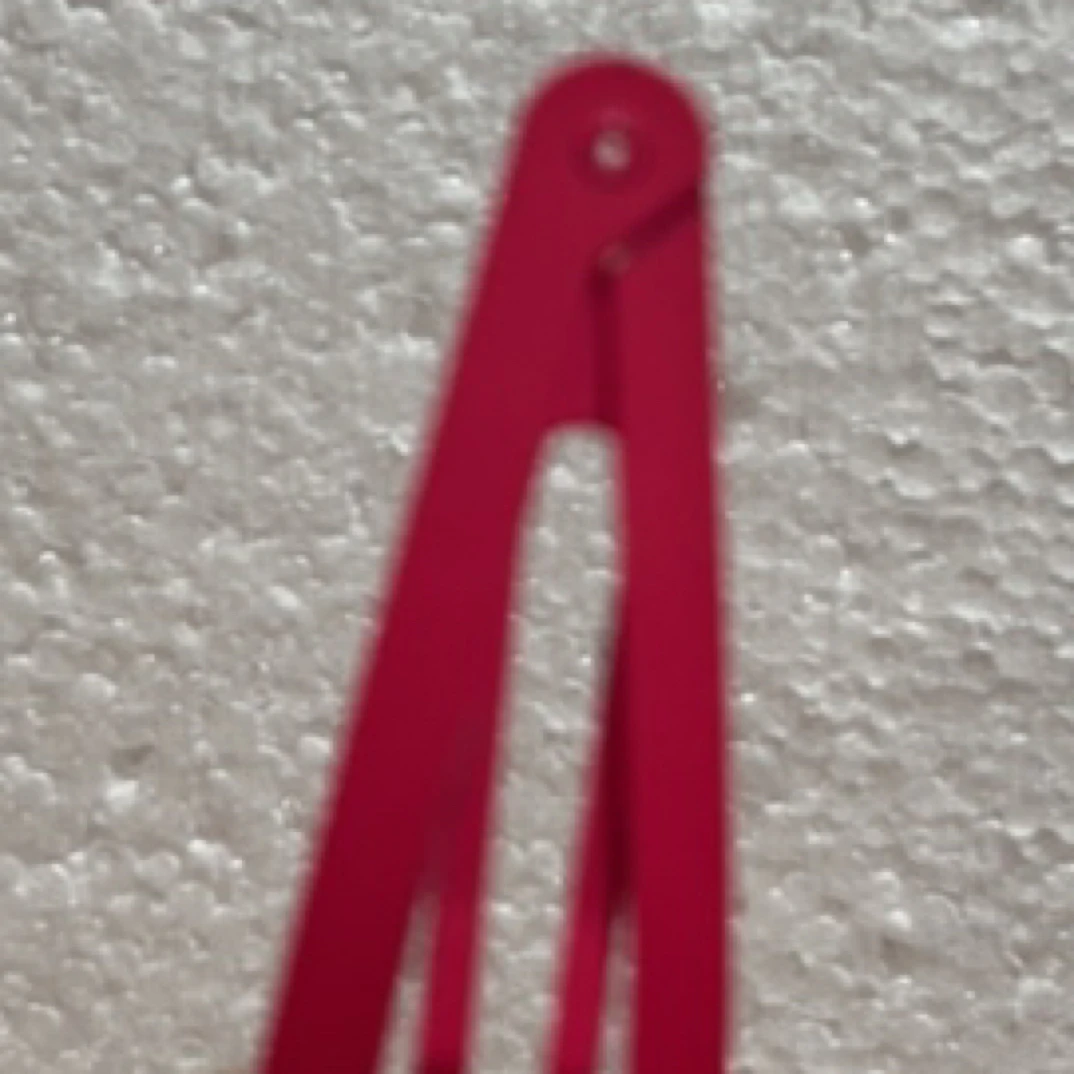 15959 蓝爱心镶嵌一字夹