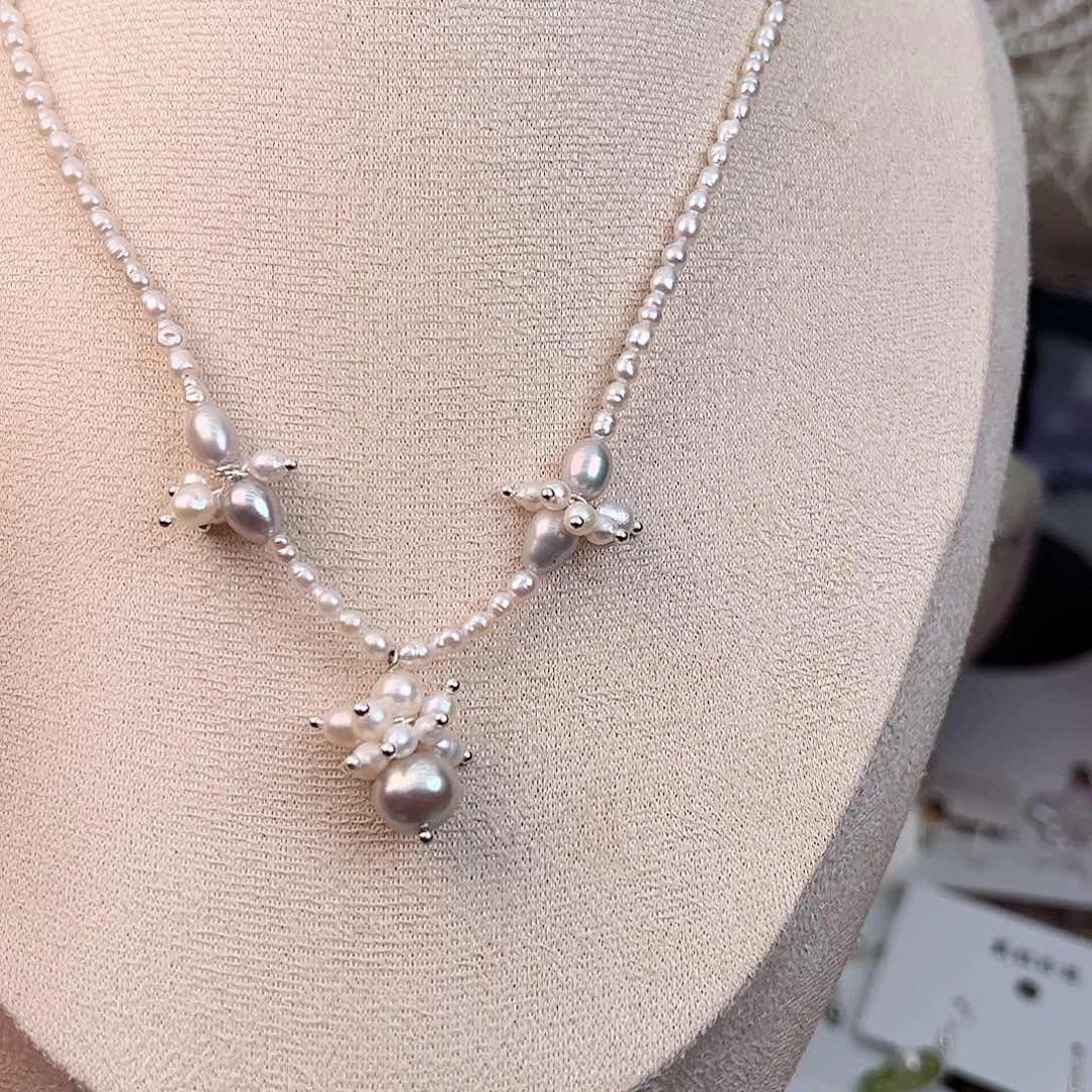 淡水珍珠未镶嵌颈饰