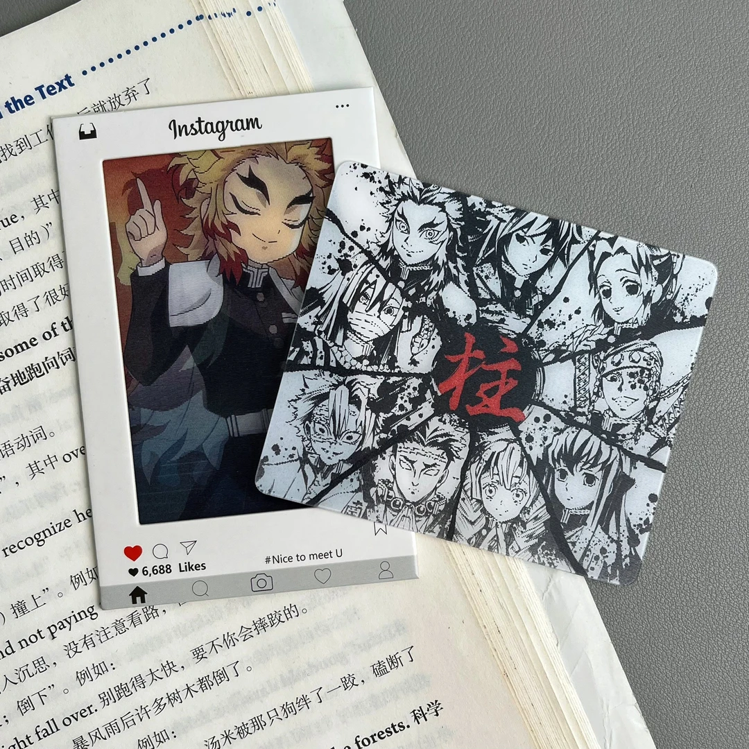 鬼灭之刃9柱光栅卡Q版鬼灭舞典藏卡片周边谷子送闺蜜生日礼物