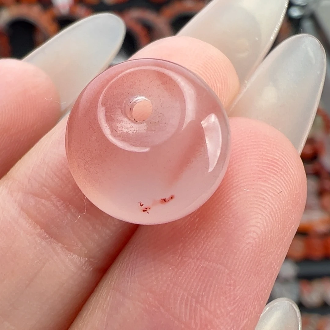 南红玛瑙未镶嵌颈饰公主扣