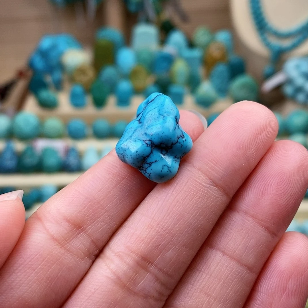 绿松石珠宝奇石未镶嵌