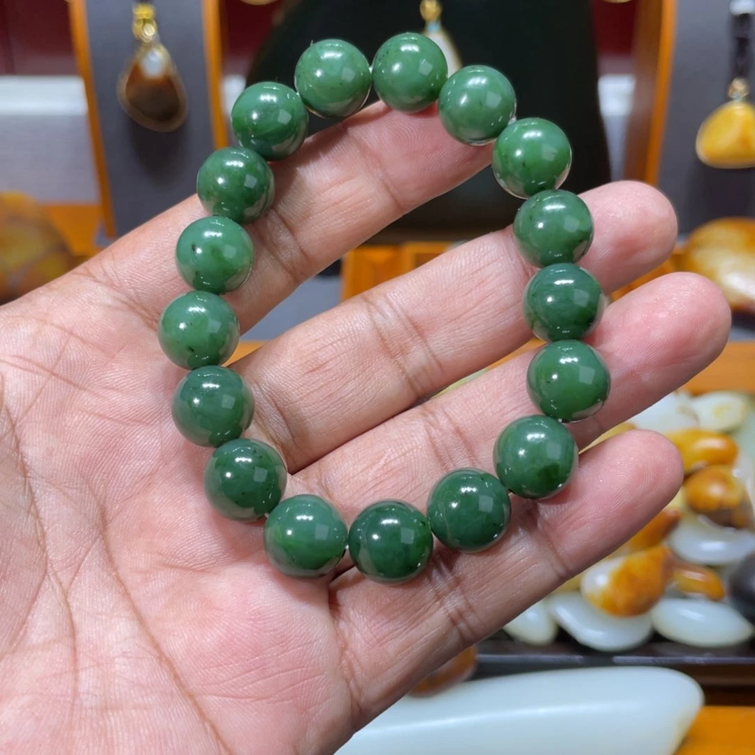 和田玉（青玉）手串未镶嵌4****5