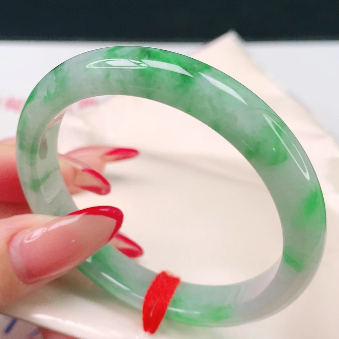 翡翠未镶嵌手镯天然翡翠1316