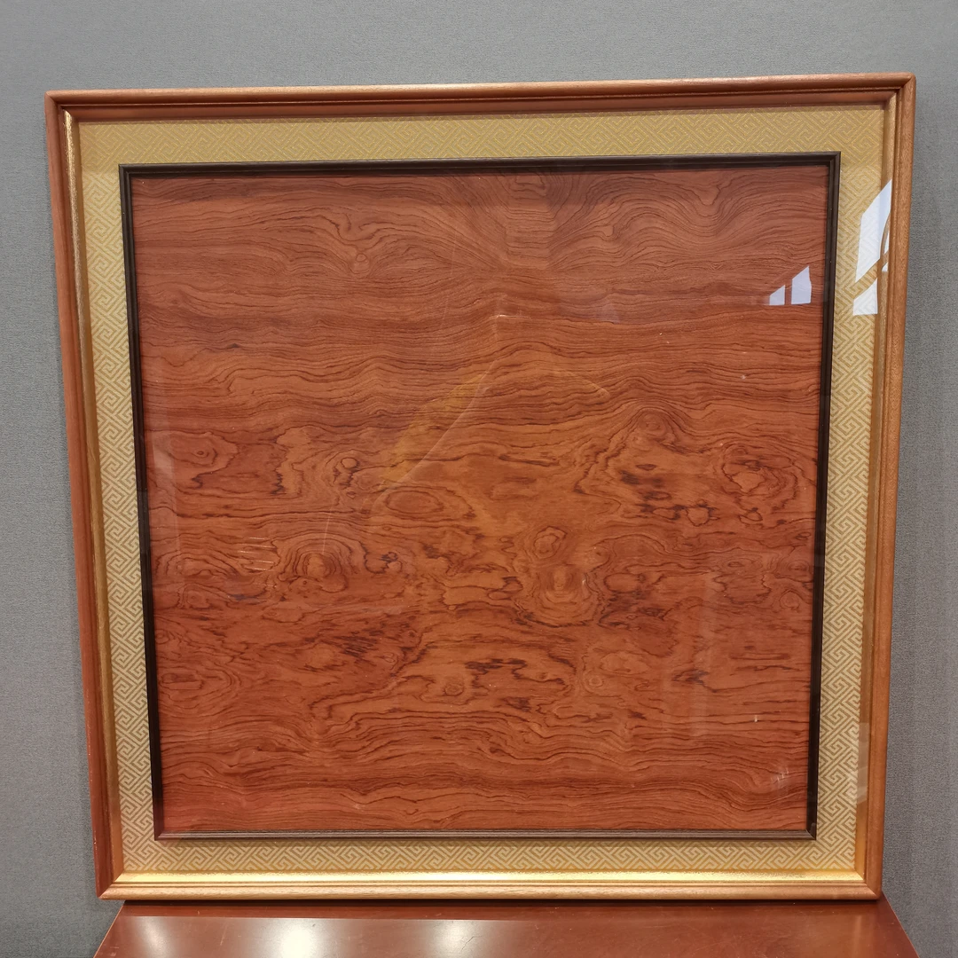 大回纹锦——80x80乌檀木框中框画框【画芯68x68】