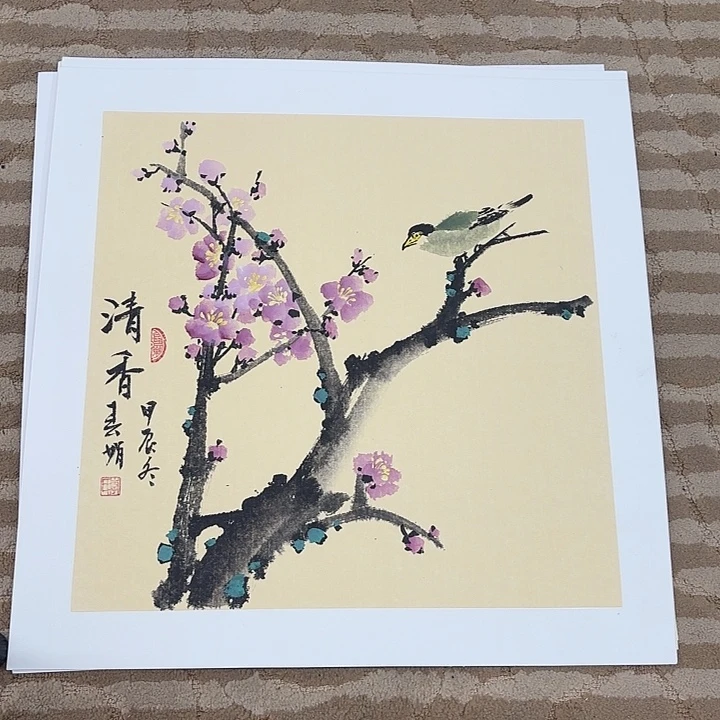 国画花鸟的翅膀是一个50.50