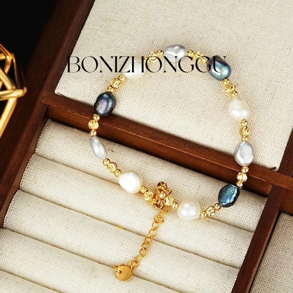 铜合金手链 A607《七彩丹霞》法⭐️复古彩色手链百搭小众轻奢