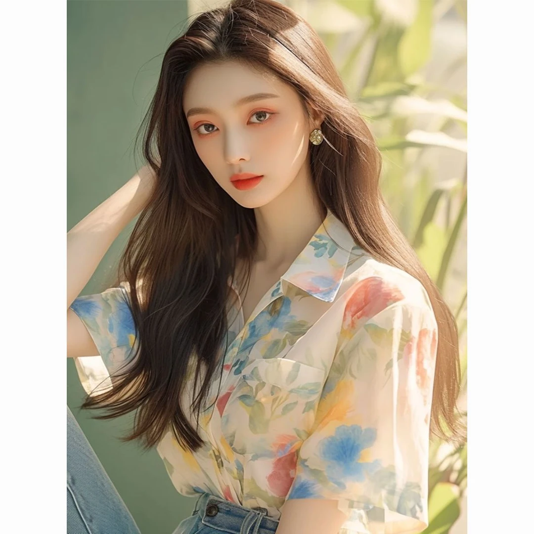 法式小香风气质别致绝美上衣港风chic遮肉显瘦绿色百搭时尚设计感